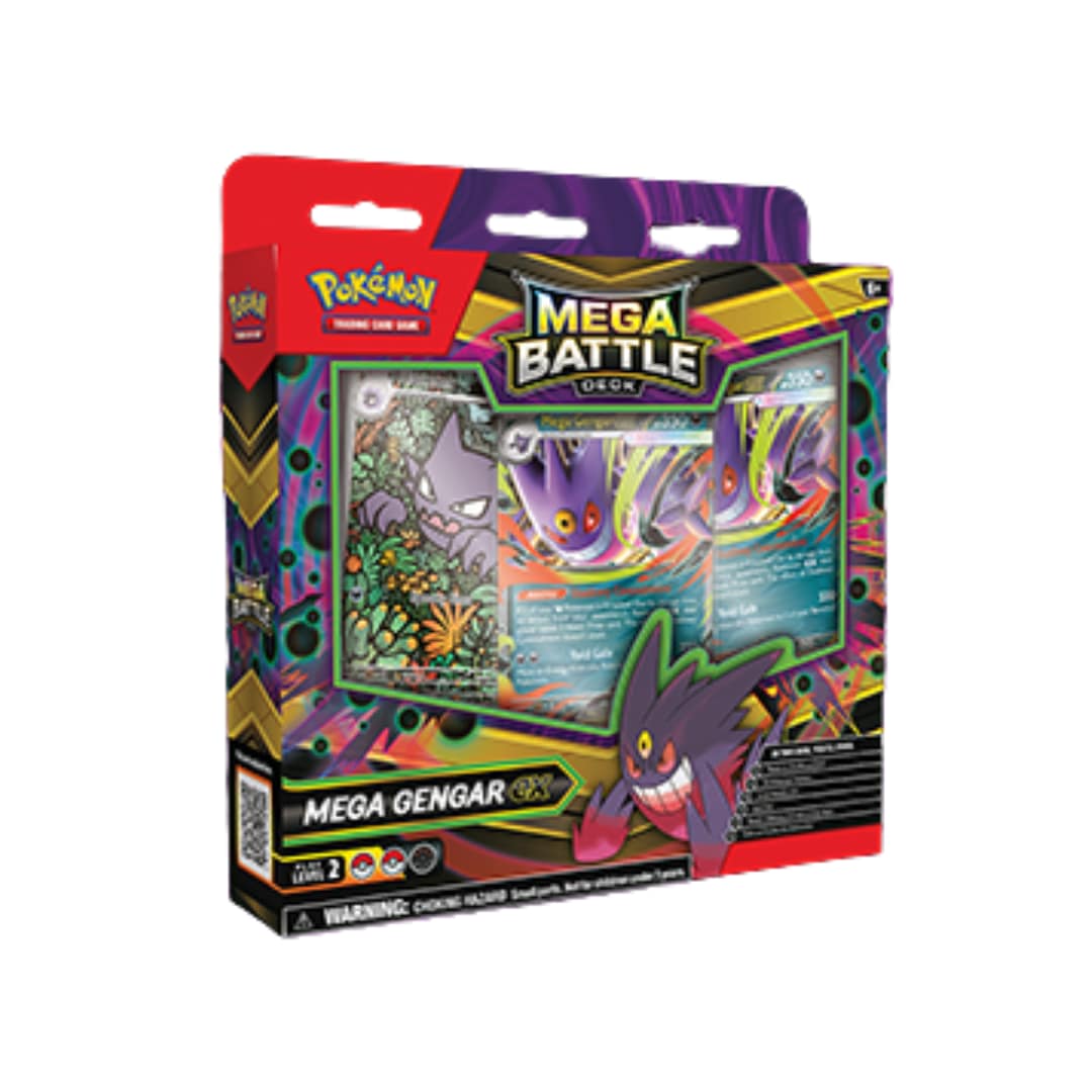 Pokemon TCG Mega Battle Deck Mega Gengar ex - ESPANOL