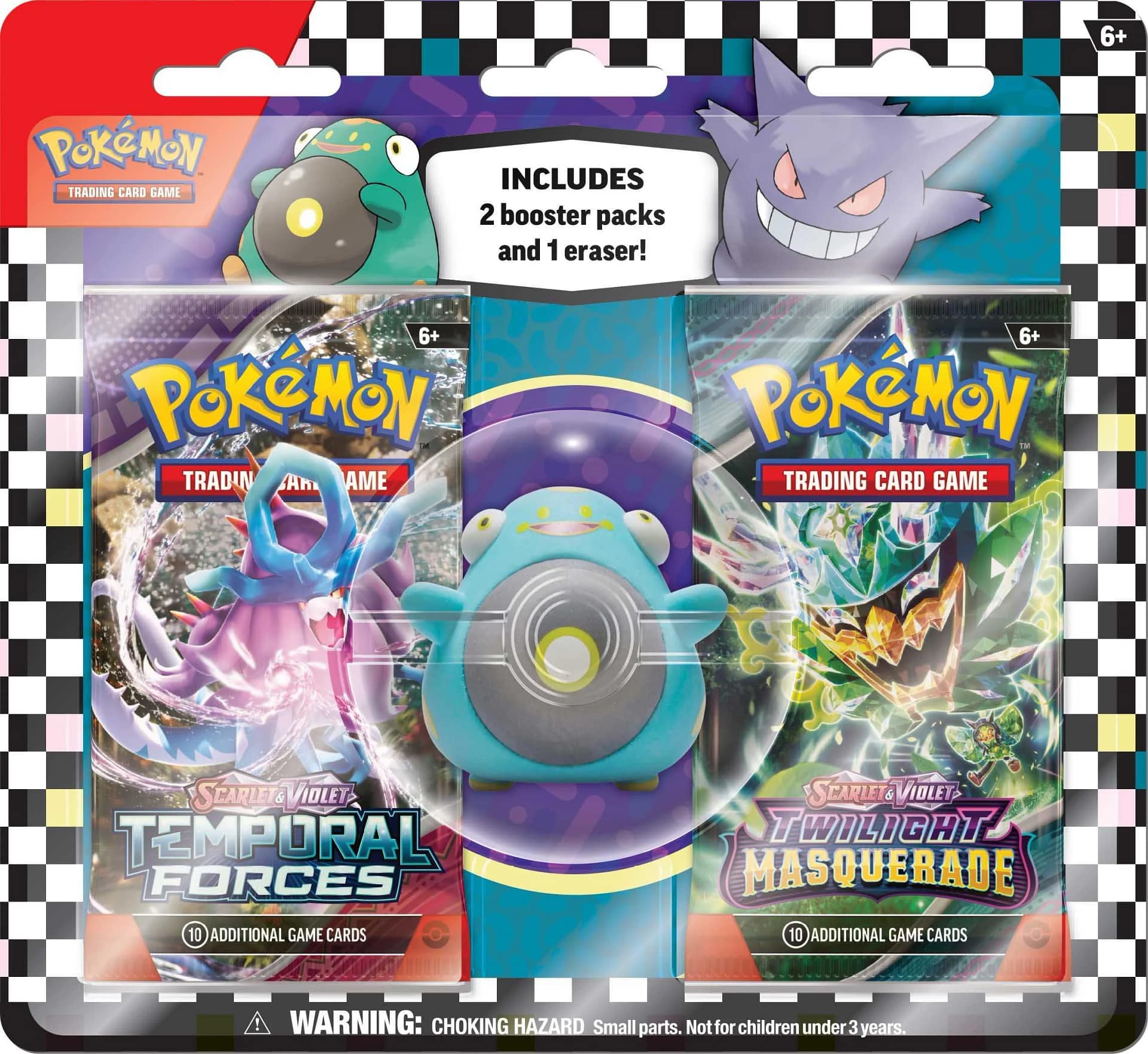 Pokemon TCG: Back to School 2024 Eraser Blister - Bellibolt