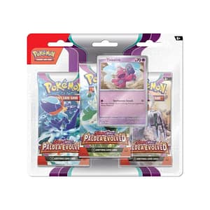 Pokemon TCG:  Paldea Evolved 3-Pack - Tinkatink
