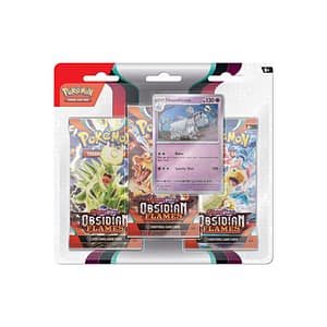 Pokemon TCG Obsidian Flames 3-Pack Blister Houndstone
