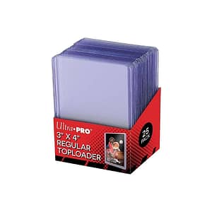 Ultra Pro 3" x 4" Super Clear Premium Toploader Card Protector