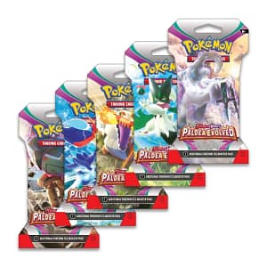 Pokemon - Scarlet & Violet - Paldea Evolved - Sleeved Booster