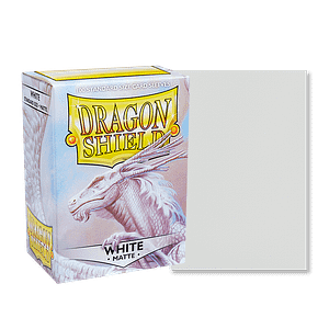 Dragon Shield Matte Sleeves - Standard Size - White