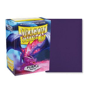 Dragon Shield Matte Sleeves - Standard Size - Purple