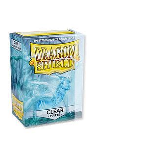 Dragon Shield Matte Sleeves - Standard Size - Clear