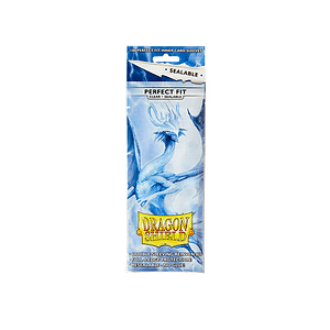 Dragon Shield: Clear - Sealable Perfect Fit Sleeves - Standard