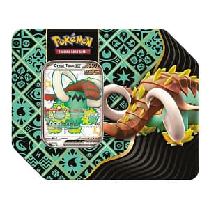 Pokemon TCG Scarlet & Violet Paldean Fates TIN Great Tusk