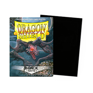 Dragon Shield Matte Sleeves - Standard Size - Black
