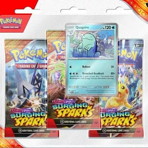 Pokemon – Scarlet & Violet – Surging Sparks – tri pack (QUAGSIRE)