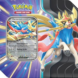 Pokemon TCG Slashing Legends Tin - Zacian Ex