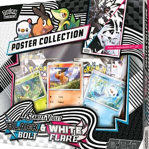 Pokemon - Scarlet & Violet - Black Bolt & White Flare - Unova Poster Collection