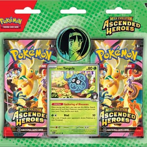Pokemon TCG Mega Evolution Ascended Heroes Premium 2 Pack Blister Erika