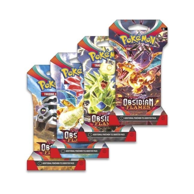 Pokemon - Scarlet & Violet - Obsidian Flames - Sleeved Booster