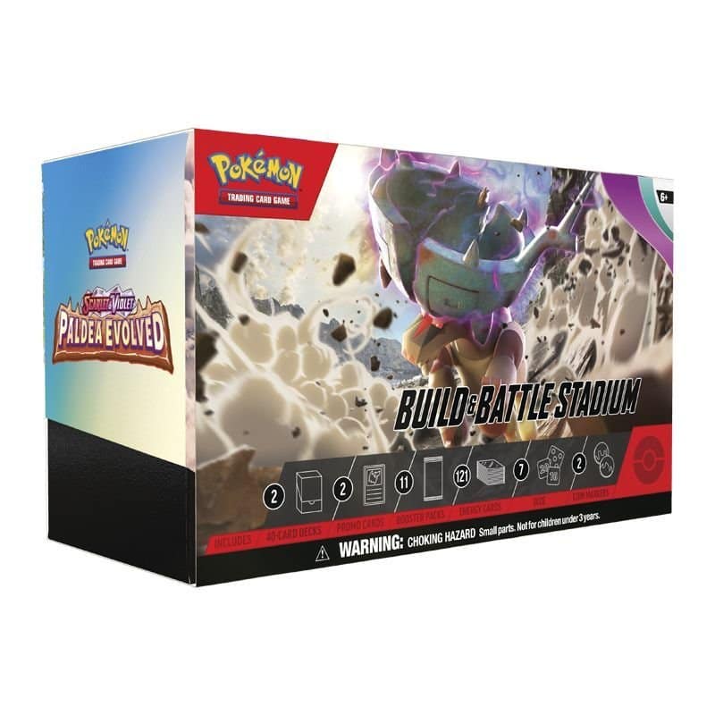 Pokémon Trading Card Game: Scarlet & Violet - Paldea Evolved Build Battle Stadium