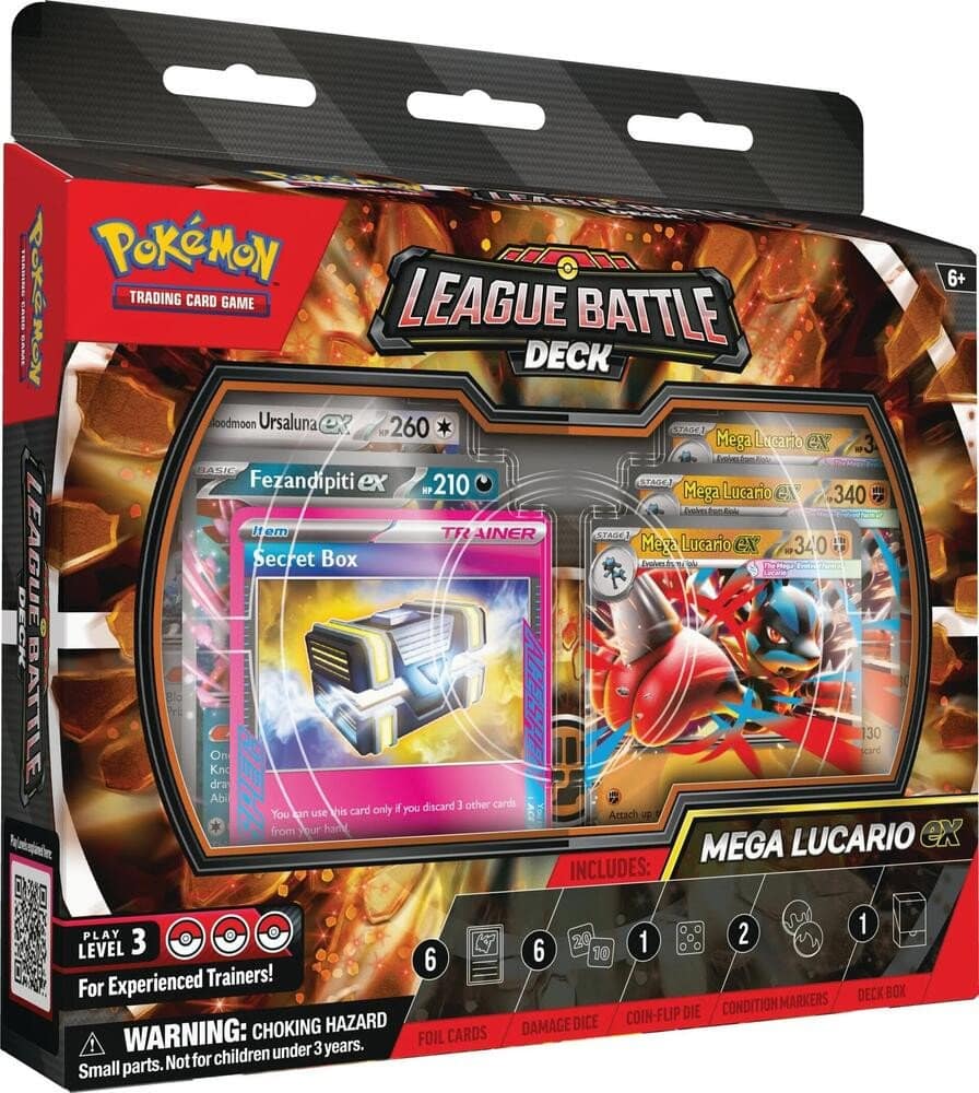 Pokemon TCG Mega Lucario ex League Battle Deck